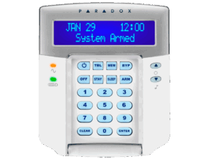 Teclado LCD, Paradox, de 32 zonas, K32LCD+