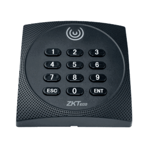 Lector Esclavo de Tarjetas de Proximidad, Zkteco, RFID 125KHz con teclado, RFID 125KHz, Wiegand 26bit, distancia 10mts, IP65, polaridad invertida, KR602E