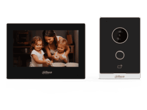 Kit video portero, Dahua, IP, Wi-Fi Pantalla 7", 1024×600, PoE estándar, DHI-KTW04