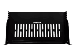 Bandeja 1U, Lantek, de fondo Ventilada, profundidad 250mm, capacidad 10kg, LTK.BAN1010