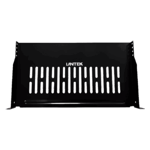 Bandeja 1U, Lantek, de fondo Ventilada, profundidad 250mm, capacidad 10kg, LTK.BAN1010