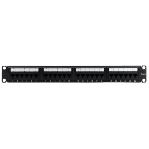 Patch panel, Lantek, Cat6, 24 puertos, Ethernet, RJ45, LTK-C6P24