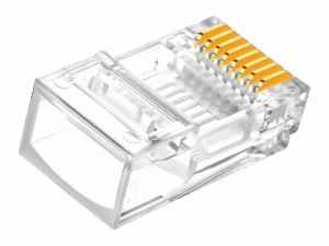Conector RJ45, Lantek, plug, CAT6A blindado, LTK-C6TASEZ