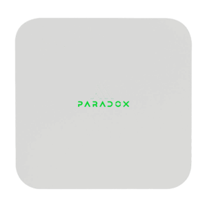 Panel de alarma, Paradox, (M25), inalámbrico, 914MHz, 75 nodos por sistema, puerto RJ45, WiFi, 4G, PoE, soporta hasta 200 zonas, 128 usuarios, 128 controles, 10 particiones y cuenta con autoaprendizaje, M25LTE