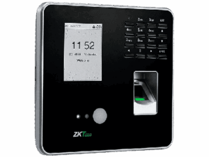 Control de tiempo y asistencia ZKTeco, pantalla 2.8”, 100 rostros, 500 huellas, TCP/IP, USB, Host, ADMS, ZKBio Access IVS (T&A) - BioTime Pro / BioTime Cloud, MB20-VL/ID