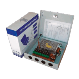Fuente de poder, dlx, CCTV, 9CH, 10A-1A por salida, MPS120A9