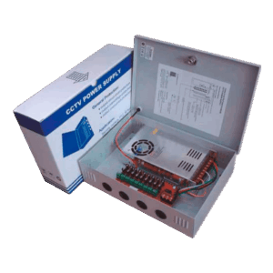 Fuente de poder, dlx,CCTV, 9 CH, 12V-25A, MPS3009D