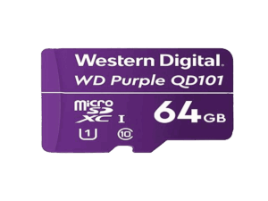 MicroSD, Western Digital, 64GB, videovigilancia, MSD0001SA
