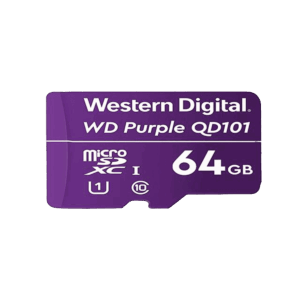 MicroSD, Western Digital, 64GB, videovigilancia, MSD0001SA