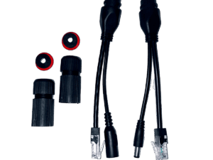 Inyector pasivo, Lantek, PoE, 1 puerto, enchufe CC de 5,5 * 2,1 mm, LTK-POECABLE