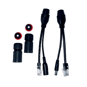 Inyector pasivo, Lantek, PoE, 1 puerto, enchufe CC de 5,5 * 2,1 mm, LTK-POECABLE