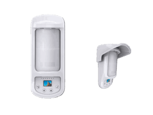 Sensor de movimiento, Paradox, doble tecnología, exterior, con anti-mask activo, NVX80