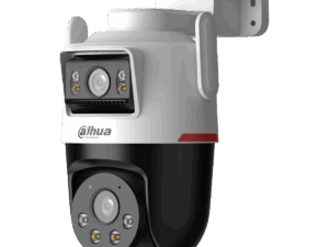 Cámara PICOO Dahua WiFi dual, 6MP, WizColor, lente fijo de 3MP y lente PT de 3MP, PoE, IP66, audio bidireccional, Micro SD, hasta 256GB, DH-P3D-3F-PV-P
