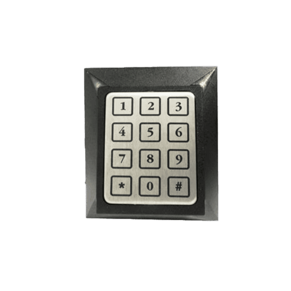 Teclado para control de acceso, Keri Systems, RFID, codificación 26 bit Wiegand y XSF, P600