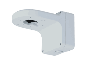 Soporte de montaje para domo, Dahua, en pared, metálico, hasta 3kg, dimensiones 222×160.7×144.4mm, DH-PFB206W