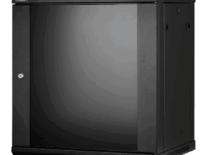 Gabinete tipo rack, Dahua, 12U, 19”, metálico, 600mm x 450mm x 638mm, capacidad 40kgs, DHI-PFC200D-12U4D
