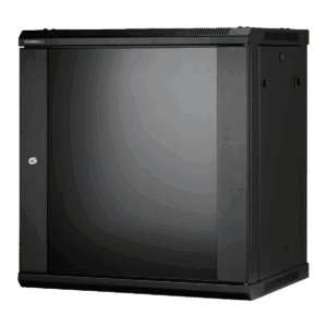 Gabinete tipo rack, Dahua, 12U, 19”, metálico, 600mm x 450mm x 638mm, capacidad 40kgs, DHI-PFC200D-12U4D