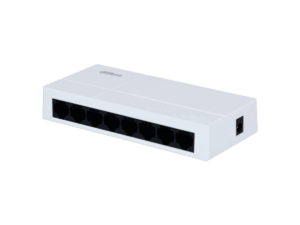 Switch web, Dahua, Gigabit, Ethernet de 8 puertos, 8×10/100/1000 Mbps, DH-PFS3008-8GT-L