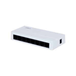 Switch web, Dahua, Gigabit, Ethernet de 8 puertos, 8×10/100/1000 Mbps, DH-PFS3008-8GT-L