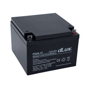 Batería de plomo-ácido sellada, dlx, 12V-26A, PL26
