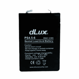 Batería de plomo-ácido sellada, dlx, 6V-4.5A, PL6