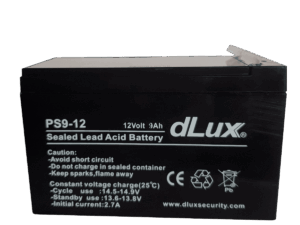 Batería de plomo-ácido sellada, dlx, 12V-9A, PL9