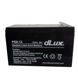Batería de plomo-ácido sellada, dlx, 12V-9A, PL9