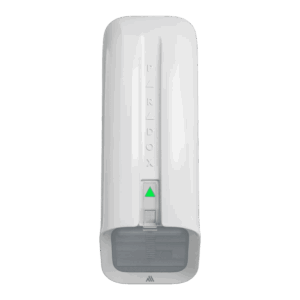 Detector de movimiento, Paradox, (M25), inalámbrico, para interior-exterior, tipo cortina, con sensor PIR doble óptica, inmunidad a mascotas, control de sensibilidad y anti-masking, sensor de temperatura, PMD37M