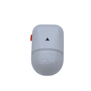 Detector de movimiento, Paradox, (M25), inalámbrico, para interior, con sensor PIR de doble elemento, haz super bajo para detección precisa, control de sensibilidad y energía de detección, múltiples modos de procesamiento, sensor de temperatura, PMD5M