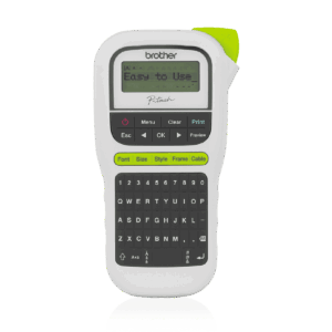 Etiquetadora portátil, Brother, P-Touch, incluye 4 cintas de etiquetas, PTH110BP