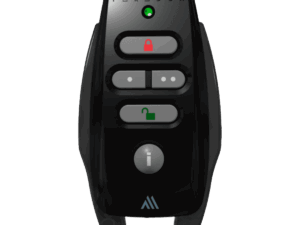 Control remoto, Paradox, (M25), 5 botones retroiluminados, indicaciones visuales y audibles, resistente al agua y visualización del estado del sistema, REM25MB