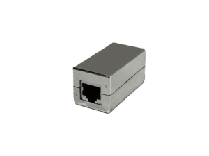 Unión RJ45, dlx, metálica, CAT6, hembra-hembra, SAP005
