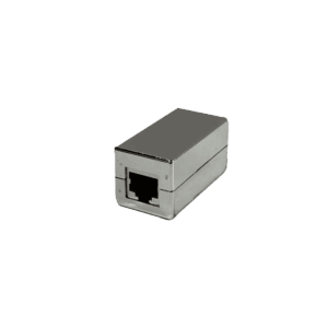 Unión RJ45, dlx, metálica, CAT6, hembra-hembra, SAP005