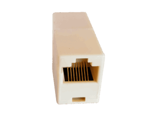 Unión RJ45, dlx, plástica, CAT5, hembra-hembra, SAP008