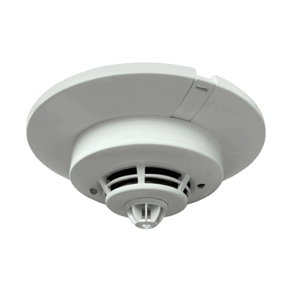 Sensor de humo, Mircom, 2 hilos, UL, base de 6", 12 -24V, SD-100-2WP