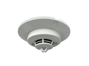 Sensor de humo y temperatura, Mircom, 2 hilos, UL, base de 6", 12 -24V, SD-100-2WT-6K