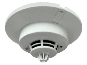Sensor de humo, Mircom, 4 hilos, UL, base de 6", 12-24V, EoL, SD-100-4WP