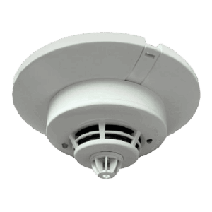 Sensor de humo, Mircom, 4 hilos, UL, base de 6", 12-24V, EoL, SD-100-4WP