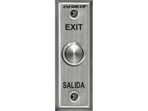 Botón de salida, Enforcer, anti vandalismo pequeño N.O.,N.C., 50A-24VAC, UL, SD-7104SGEX1Q