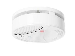 Sensor de humo, Paradox, (M25), inalámbrico, para interior, fotoeléctrico, frecuencia y potencia RF, color blanco, tiempo de transmisión menos de 20ms, SD760M10