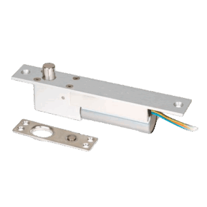 Cerradura eléctrica, Enforcer, doble voltaje 12/24 VDC, N.O./N.C., acero inoxidable de 5/8" de diámetro, SD-997B-GBQ