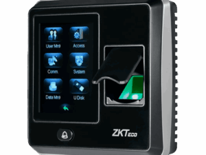Terminal de huella digital, Zkteco, IP, con sensor óptico, salida Wiegand, 1500 huellas, 12VDC 3A, SF300