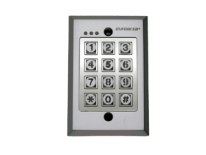 Teclado antivandalismo, Enforcer, 1000 usuarios, relé de forma C, 1 A a 30 V CC máx, SK-1123-FDQ