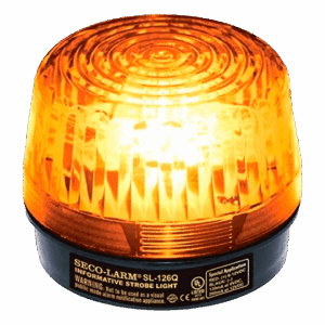 Luz estroboscópica, Enforcer, tubo de xenón, color ámbar, 6 -12 V CC, UL, IP55