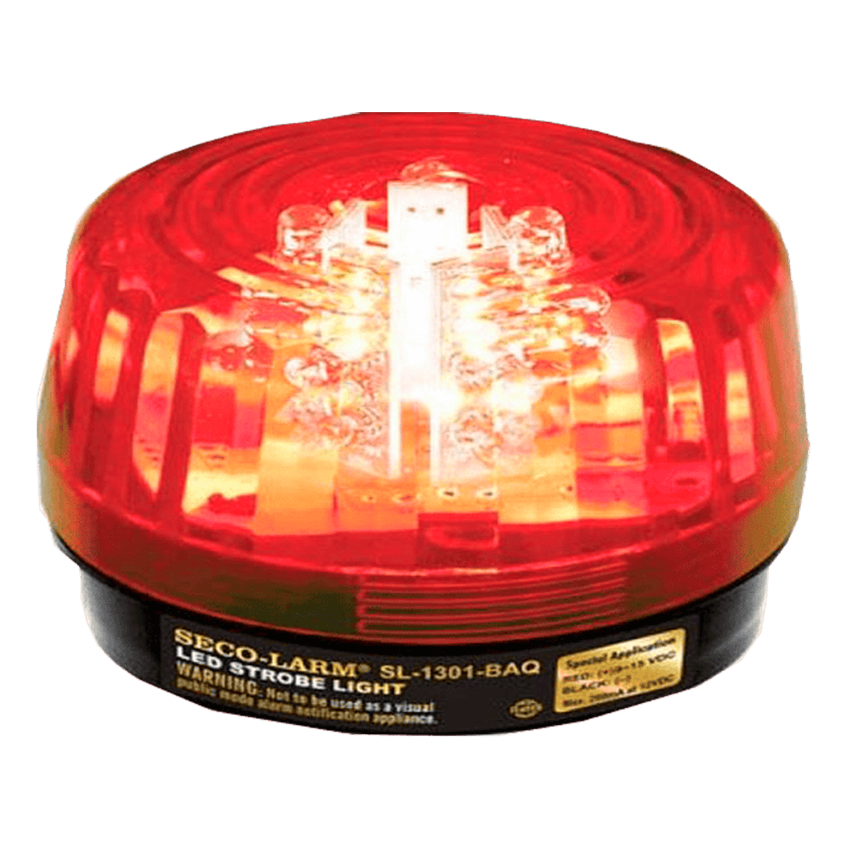 Luz estroboscópica, Enforcer, 32 leds, color rojo, intemperie IP66, SL-1301-BAQ-R