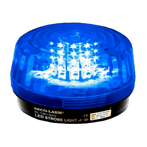 Luz estroboscópica, Enforcer, 54 leds, color azul, 12A 24VAC/VDC, SL-1301-SAQ-B