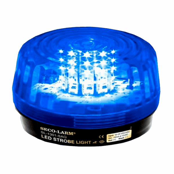Luz estroboscópica Enforcer 54 LEDs color azul 12A 24VAC/VDC SL-1301-SAQ-B