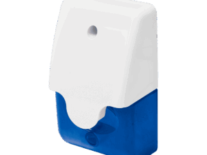 Mini Sirena Estroboscópica, Enforcer, lente azul, 110 dB, 12V, 90mA-12VDC, L-1312-SA-B