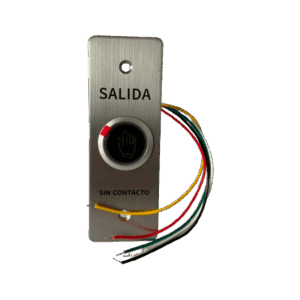 Botón de salida, dlx, de proximidad, con luz, placa angosta, NO/NC/COM, SNT840