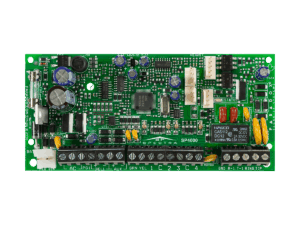 Panel SP, Paradox, 4 x 2 en tarjeta, 32 zonas máximo, acepta RX1 y RTX3, SP4000